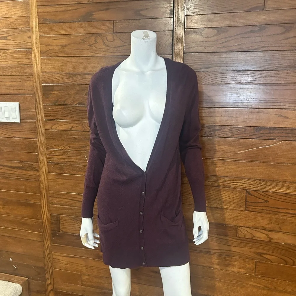 Deep Purple Cardigan unknown brand. - Picture 2 of 5